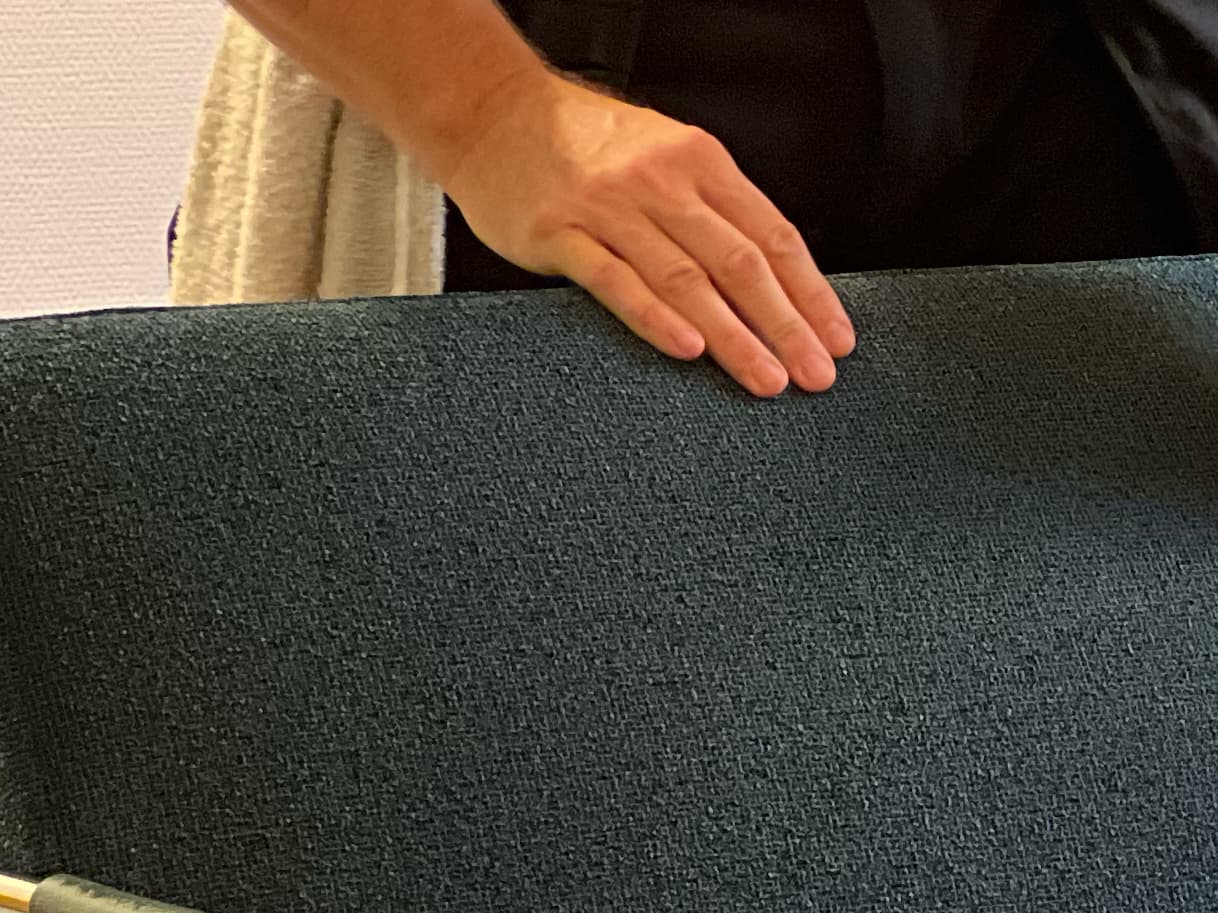 Förbesiktning av möbler före tvätt